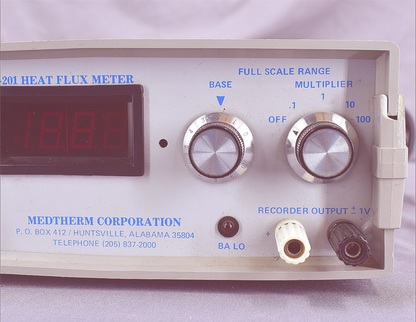 MEDTHERM H-201 UNIVERSAL HEAT FLUX METER LINEAR TRANSDUCER 90DAYWARRANT FREESHIP
