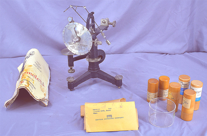 CENCO DU NOUY INTERFACIAL TENSIOMETER CASE ORIGINAL MANUAL & ManyExtras FREESHIP