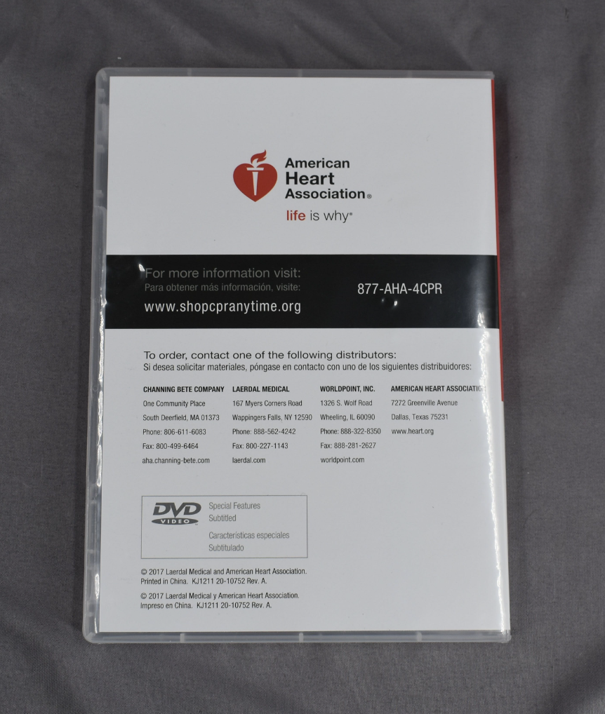 Laerdal Adult & Child CPR Anytime Mini Kit CP 90DAYWARRANTY WATCH VIDEO FREESHIP