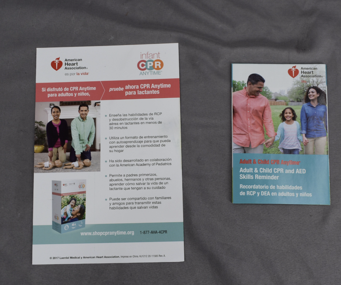 Laerdal Adult & Child CPR Anytime Mini Kit CP 90DAYWARRANTY WATCH VIDEO FREESHIP