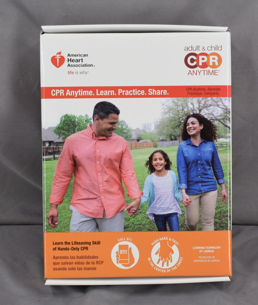 Laerdal Adult & Child CPR Anytime Mini Kit CP 90DAYWARRANTY WATCH VIDEO FREESHIP