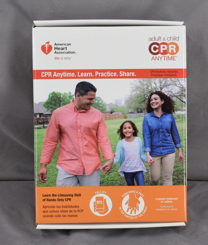 Laerdal Adult & Child CPR Anytime Mini Kit CP 90DAYWARRANTY WATCH VIDEO FREESHIP