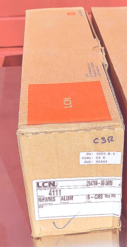 LCN 4111 254766 RIGHT HANDED PARALEL ARM PUSHSIDE HEAVYDUTY DOOR CLOSER WARRANTY