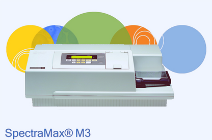 100% MOLECULAR DEVICES SPECTRAMAX M3 MICROPLATE READER 90DAYWARRANTY WATCH VIDEO