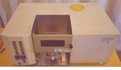 SHIMADZU DOUBLE BEAM AA-6200 ATOMIC ABSORPTION SPECTROPHOTOMETER 90 DAY WARRANTY