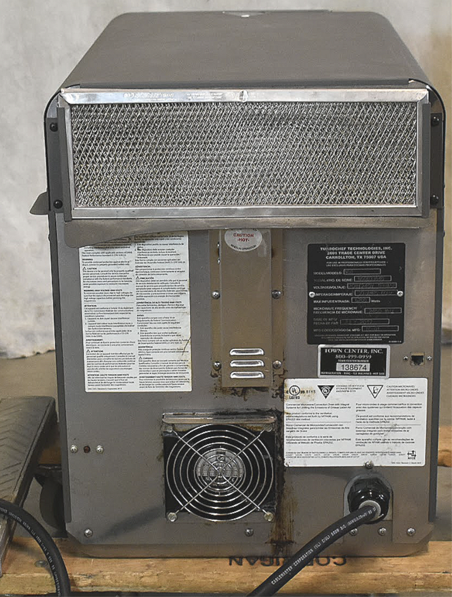 TurboChef NGO Commercial High Speed Oven WATCH VIDEO