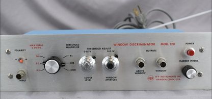 W-P Instruments 120 Window Discriminator WARRANTY
