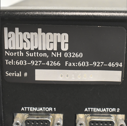 SET -Labsphere Uniform Source Sphere Integrating Sphere