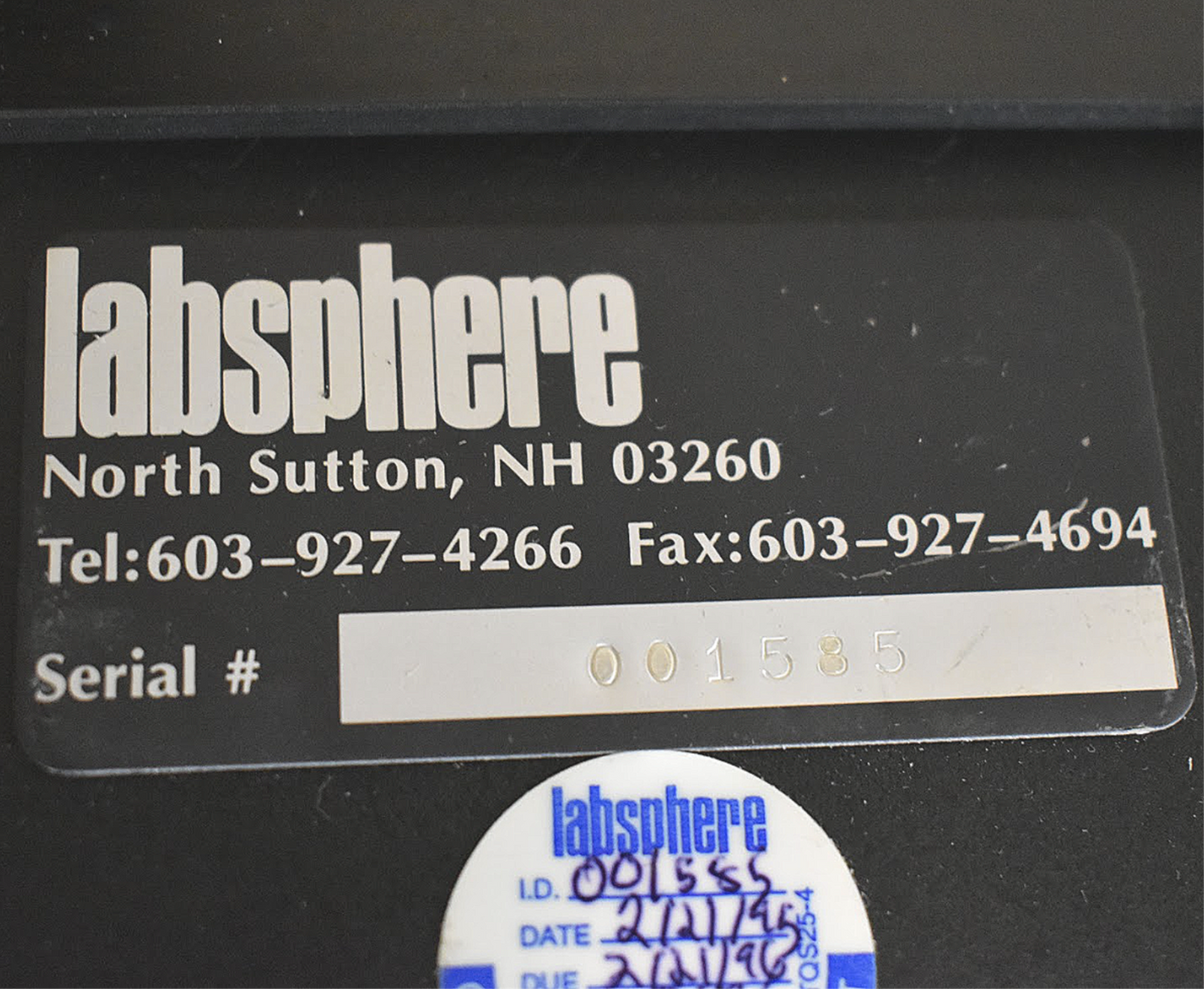 SET -Labsphere Uniform Source Sphere Integrating Sphere