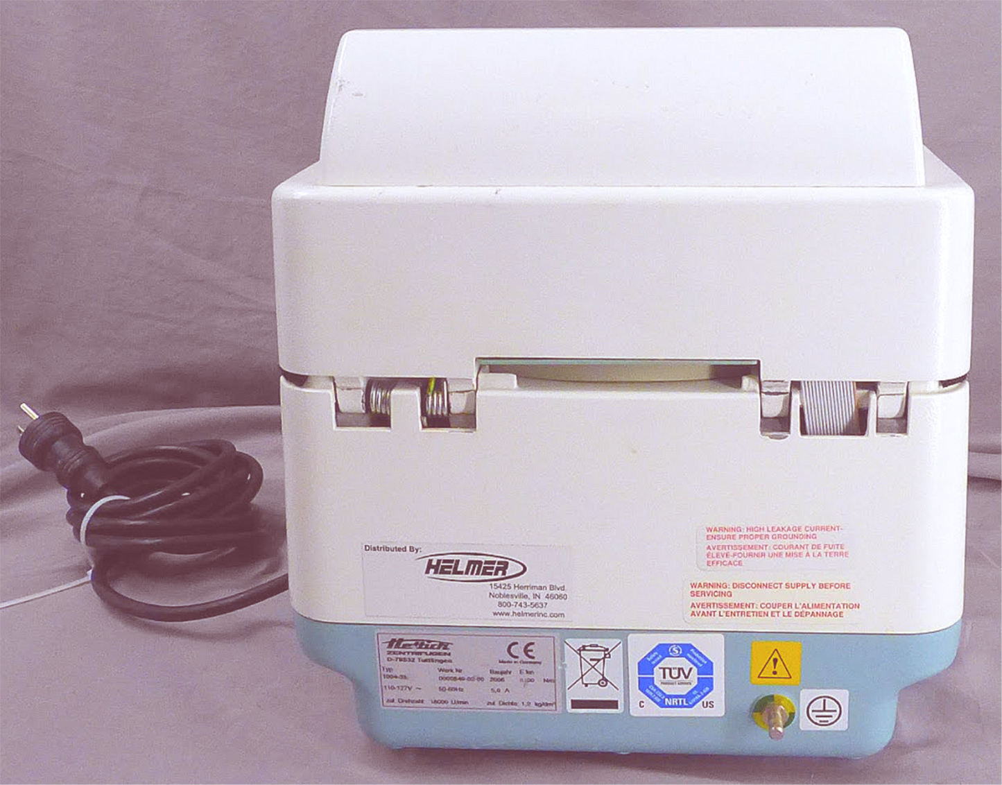 Hettich 1004-31 Benchtop Centrifuge with Rotor   90-DAY-WARRANTY FREE SHIP