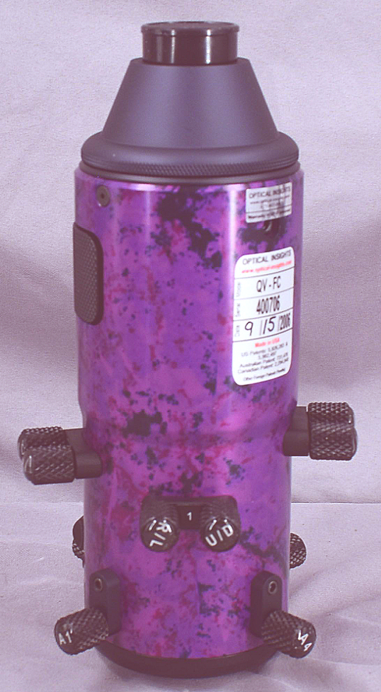 OPTICAL INSIGHTS QUAD-VIEW QV-FC CAMERA ATTACHMENT with ORIGINAL CASE FREE-SHIP