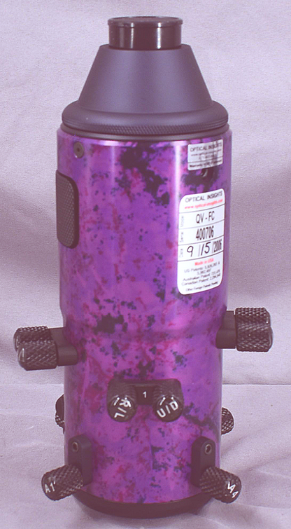 OPTICAL INSIGHTS QUAD-VIEW QV-FC CAMERA ATTACHMENT with ORIGINAL CASE FREE-SHIP