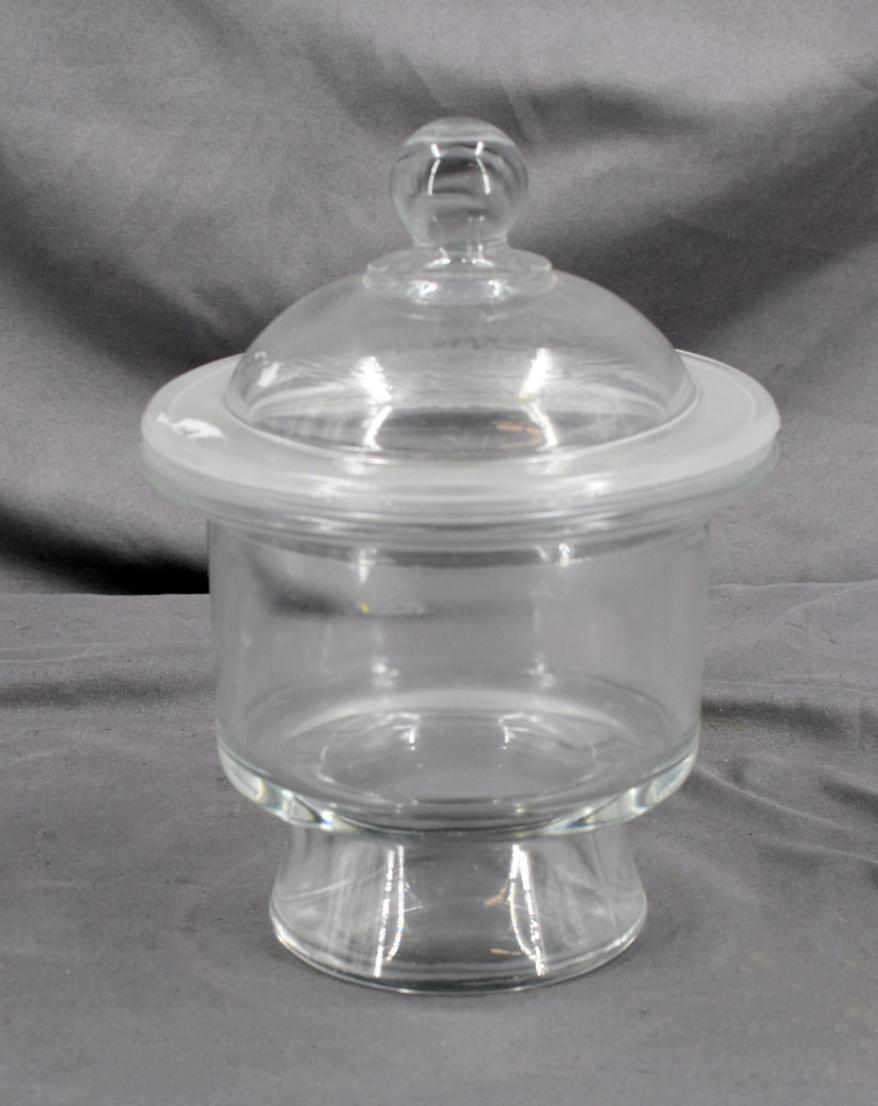 LAB GLASS LID 7.5L DESSICATOR & NUCERITE PLATE FREESHIP