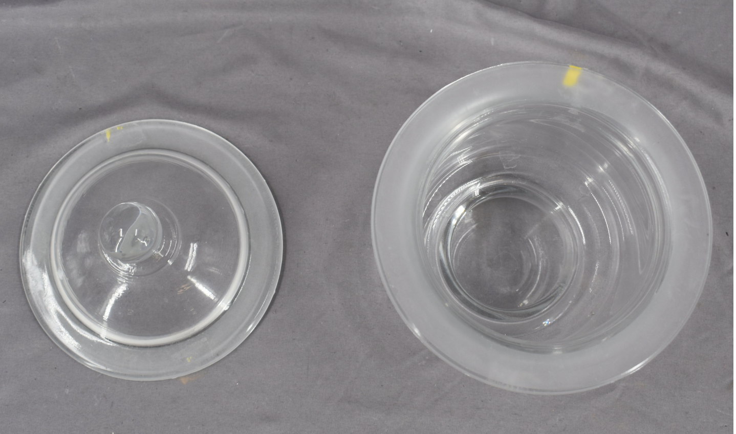 LAB GLASS LID 7.5L DESSICATOR & NUCERITE PLATE FREESHIP