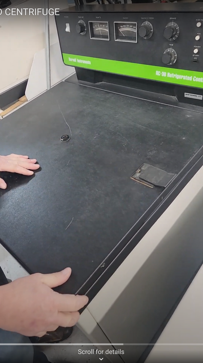100% REFURBISHED SORVALL RC-3CB FLOOR REFRIGERATED CENTRIFUGE ROTOR WATCH-VIDEO