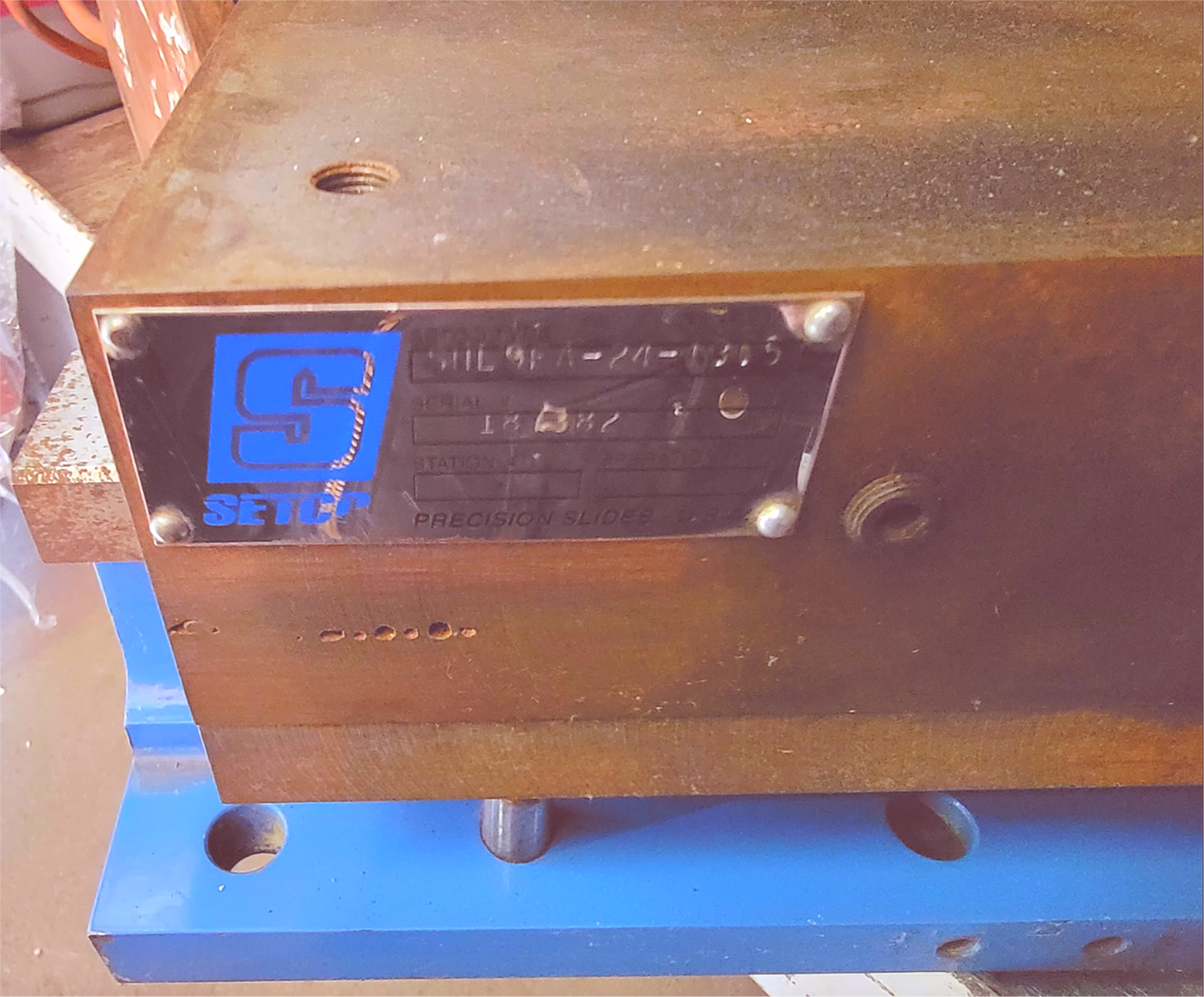 SETCO SHL 9F A-24-13.5 UTILITY TOOLING PRECISION SLIDES SADDLE LOCKS FREE SHIP