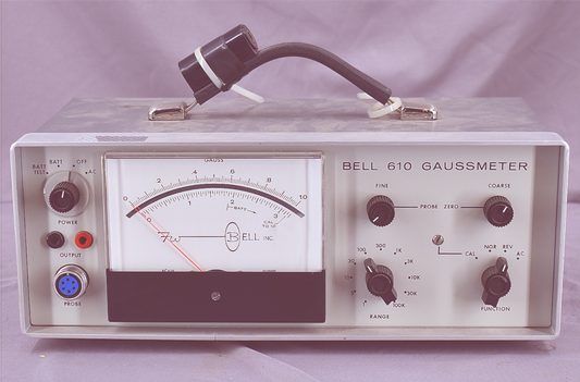 100%Guaranteed F.W. BELL 610 GAUSSMETER TESLAMETER FLUX 90-DAY-WARRANTY FREESHIP