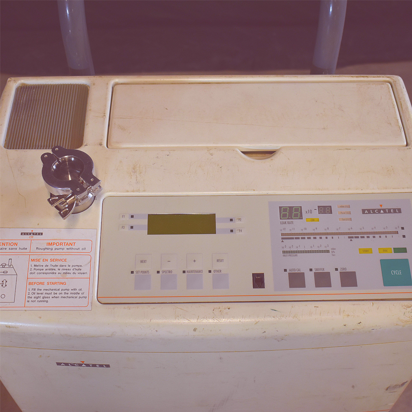 90DAYWARRANTY ALCATEL™ ASM 142 HELIUM LEAK DETECTOR FREESHIPPING