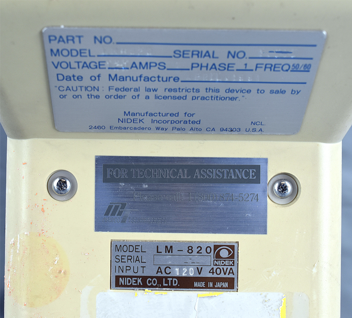 Marco LM-820 Lensmeter 90DAYWARRANTY FREESHIP