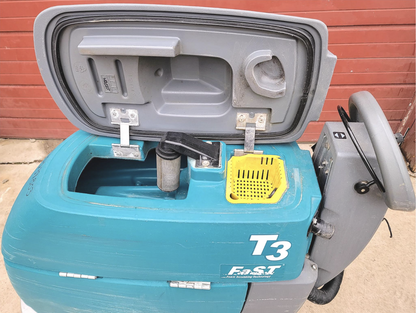 90DAYWARRANTY TENNANT T3 EC H2O FAST20"FLOOR WALKBEHIND BATTERY FLOOR SCRUBBER