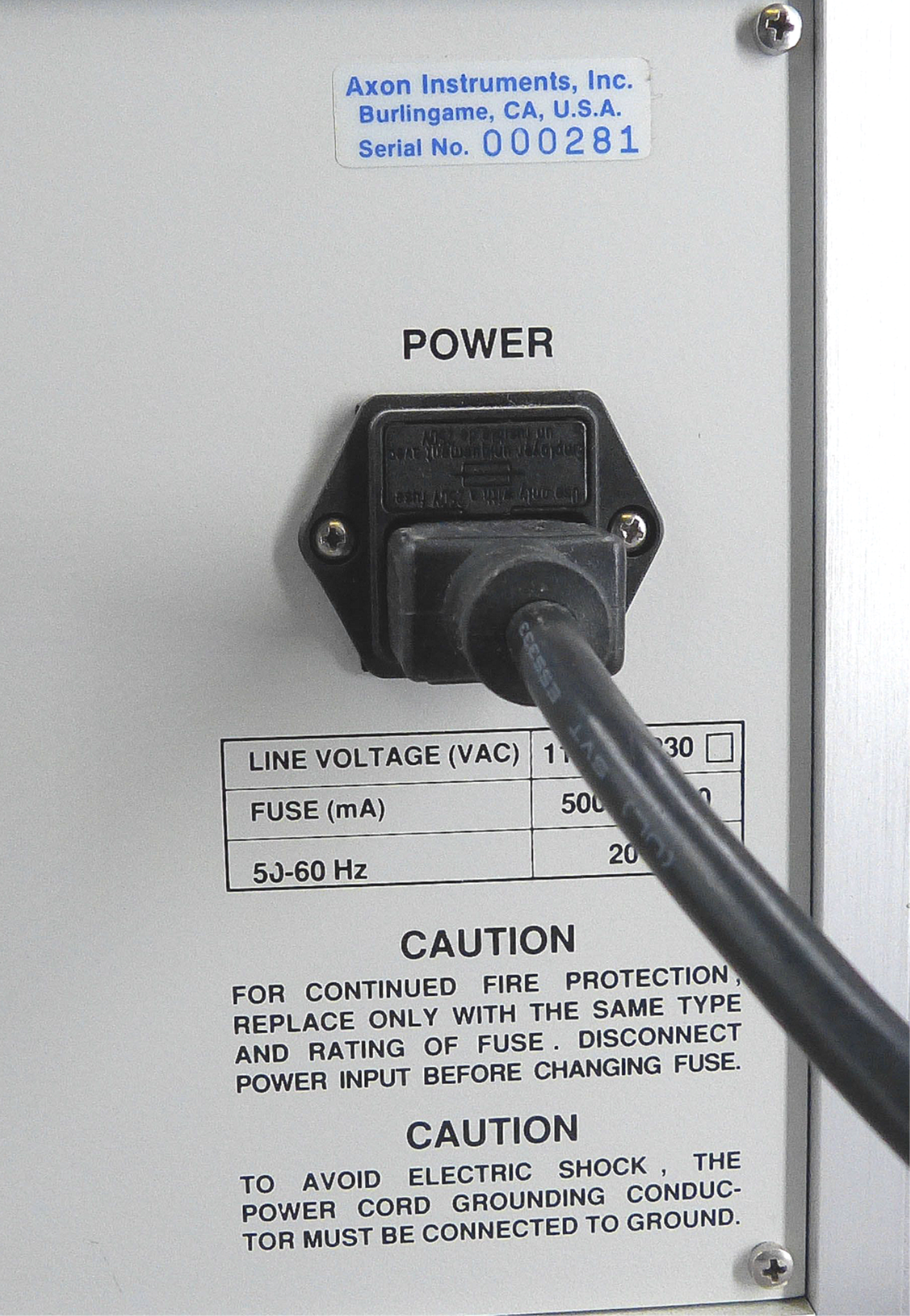 Axon Instruments AxoProbe-1A Amplifier 90DAYWARRANTY