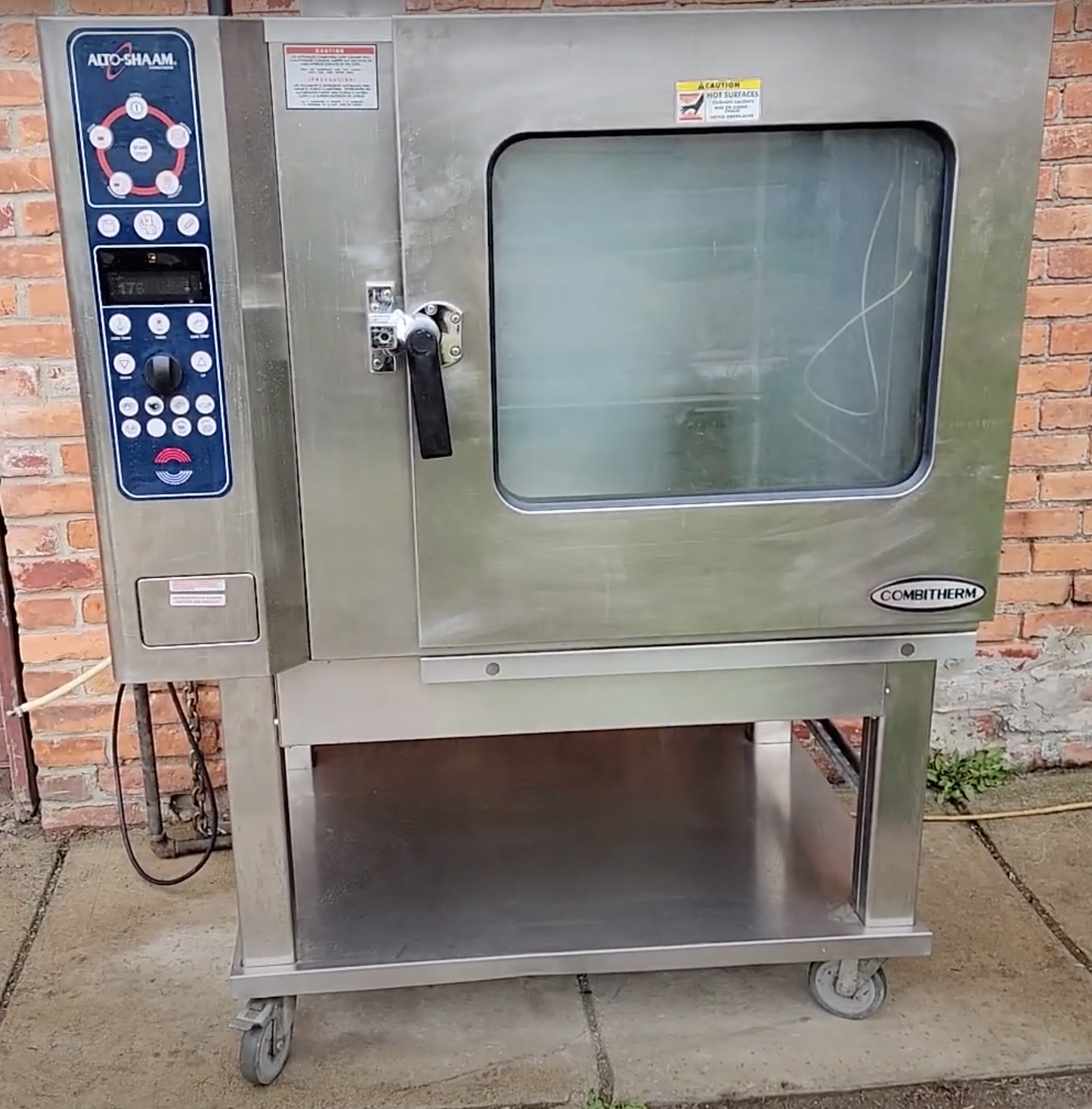 ALTO-SHAAM 7.14MLG COMBITHERM COMBI GAS OVEN BASE withWheels WATCHVIDEO FREESHIP