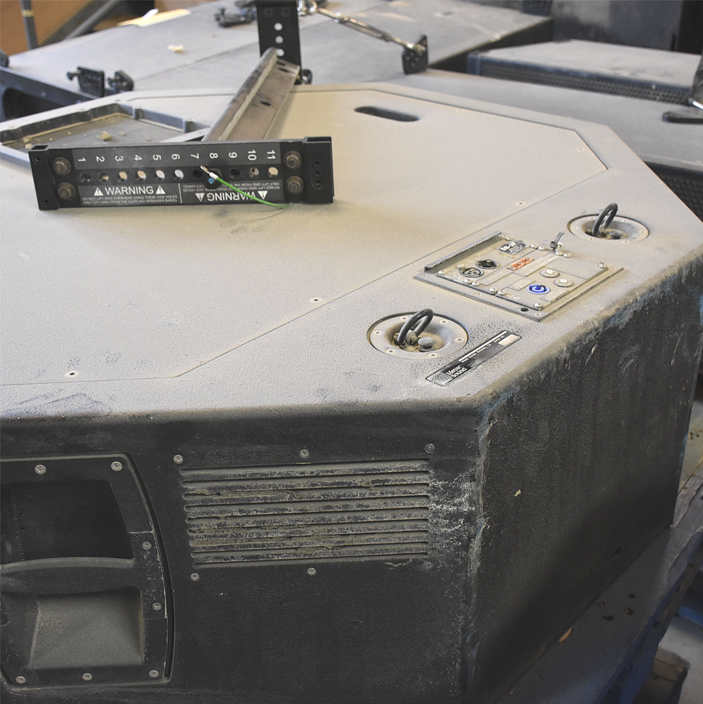 Pair of "BIG HOUSE" MEYER SOUND SB-3F LOUDSPEAKERS FREE SHIP