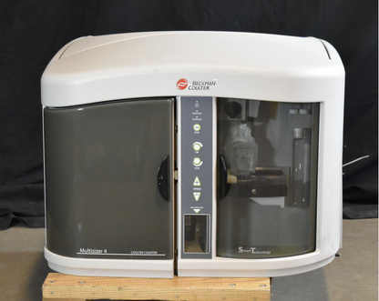 WARRANTY BECKMAN COULTER MULTISIZER 4 Mercury Free Particle Counter WATCH VIDEO