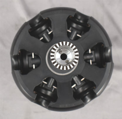 BECKMAN COULTER H, R, S ULTRACENTRIFUGE SW40 Ti ROTOR 6x14mL & BUCKETS 40,000rpm