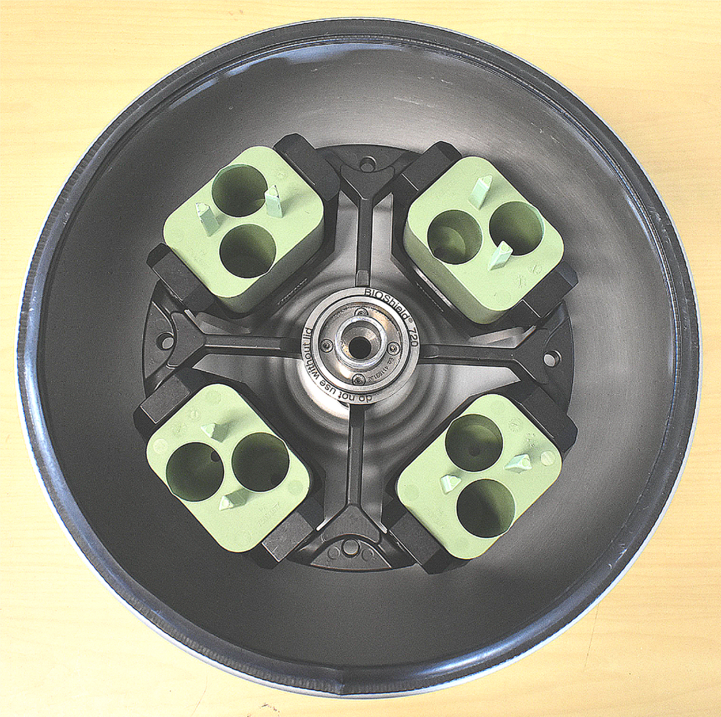 THERMO SCIENTIFIC SORVALL HERAEUS BIOSHIELD 75003621 HIGHSPEED 720 ROTOR BUCKETS