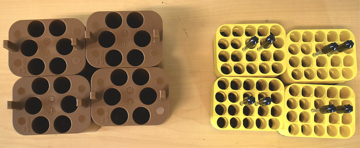 THERMO SCIENTIFIC SORVALL HERAEUS BIOSHIELD 75003621 HIGHSPEED 720 ROTOR BUCKETS