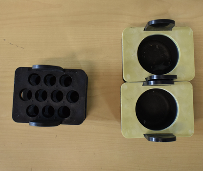 Qty:18 Mixed lot of Centrifuge buckets and adapterS FREE SHIP