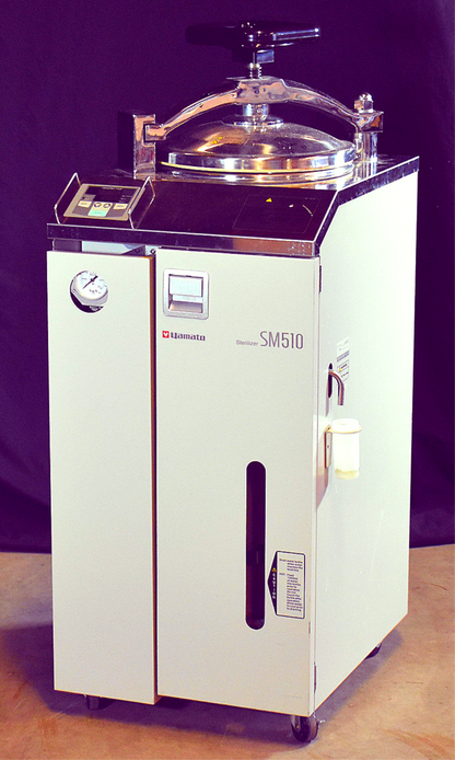 WARRANTY YAMATO SM510 51Lite 128deg°C STERILIZER AUTOCLAVE w/2BASKET WATCH VIDEO