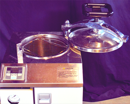 WARRANTY YAMATO SM510 51Lite 128deg°C STERILIZER AUTOCLAVE w/2BASKET WATCH VIDEO