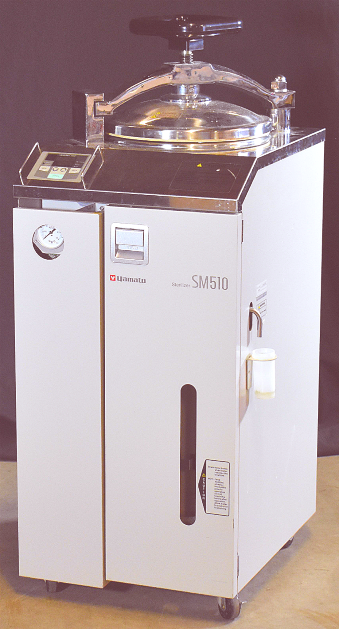 WARRANTY YAMATO SM510 51Lite 128deg°C STERILIZER AUTOCLAVE w/2BASKET WATCH VIDEO