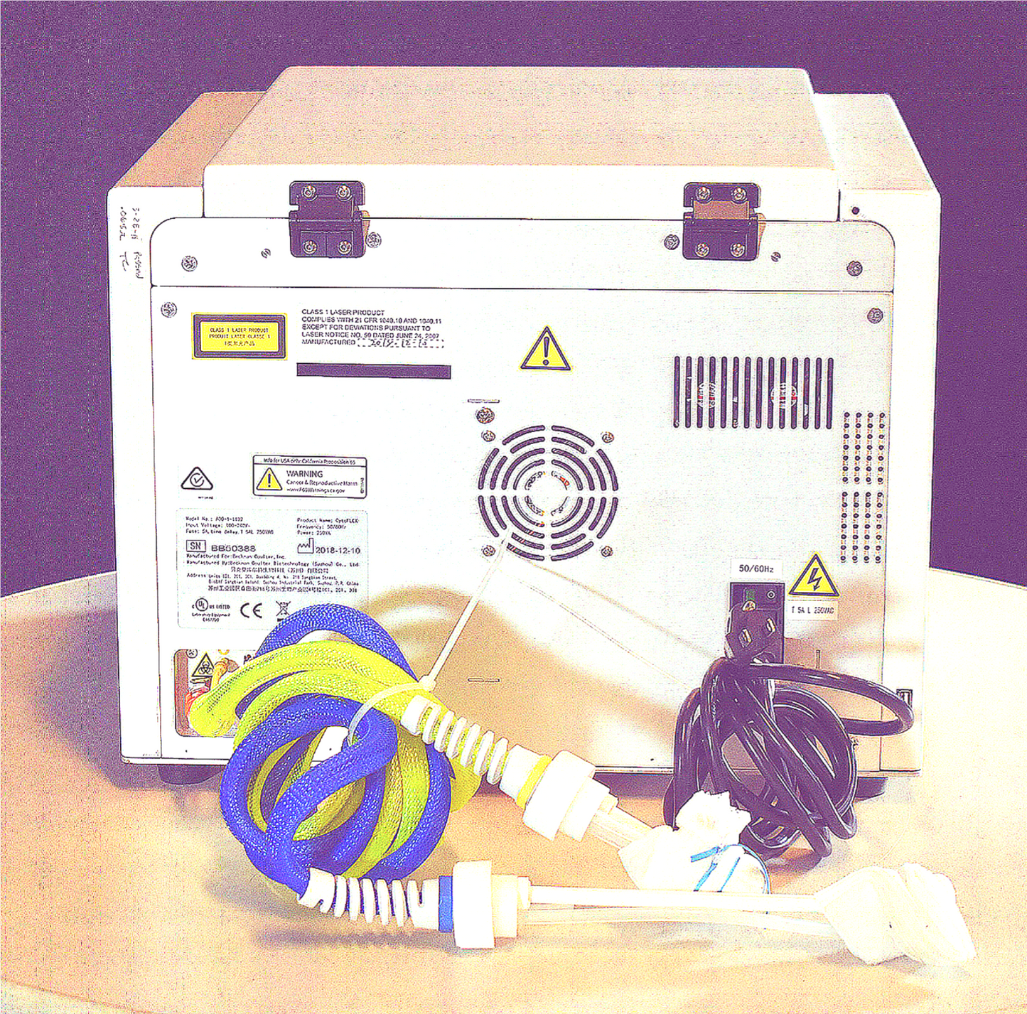 BECKMAN COULTER CYTOFLEX A00-1-1102 FLOW CYTOMETER "NO DONGLE" FREE SOFTWARE