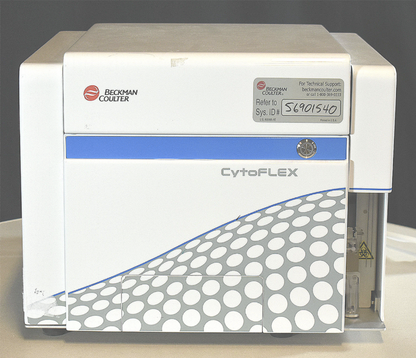 BECKMAN COULTER CYTOFLEX A00-1-1102 FLOW CYTOMETER "NO DONGLE" FREE SOFTWARE