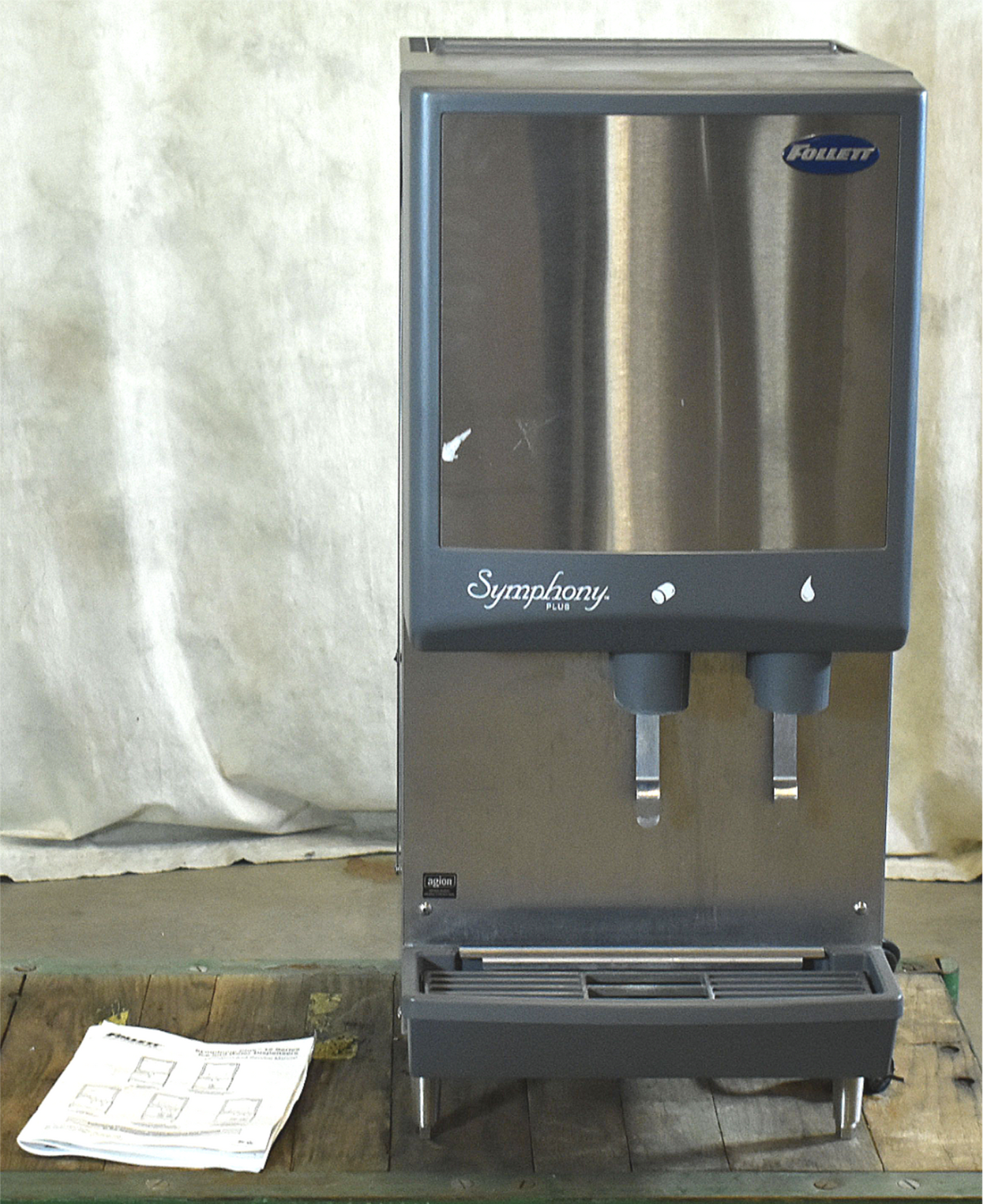 FOLLETT SYMPHONY PLUS 12CI425A CHEWBLET® COUNTERTOP 425lb/day ICE MAKER FREESHIP