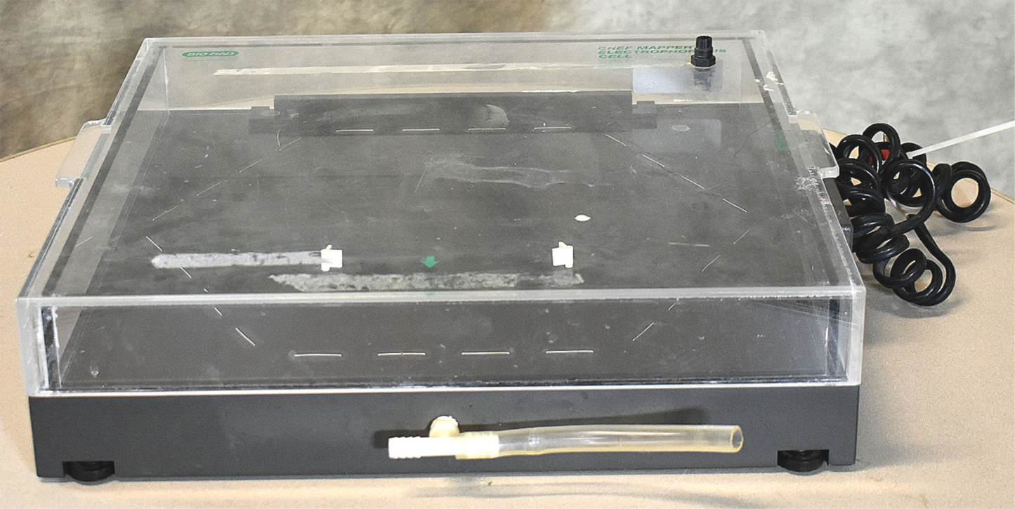 BIORAD ELECTROPHORESIS CHEF-DR II MAPPER 17"x17 GEL RIG PULSE WAVE DRIVE SYSTEM