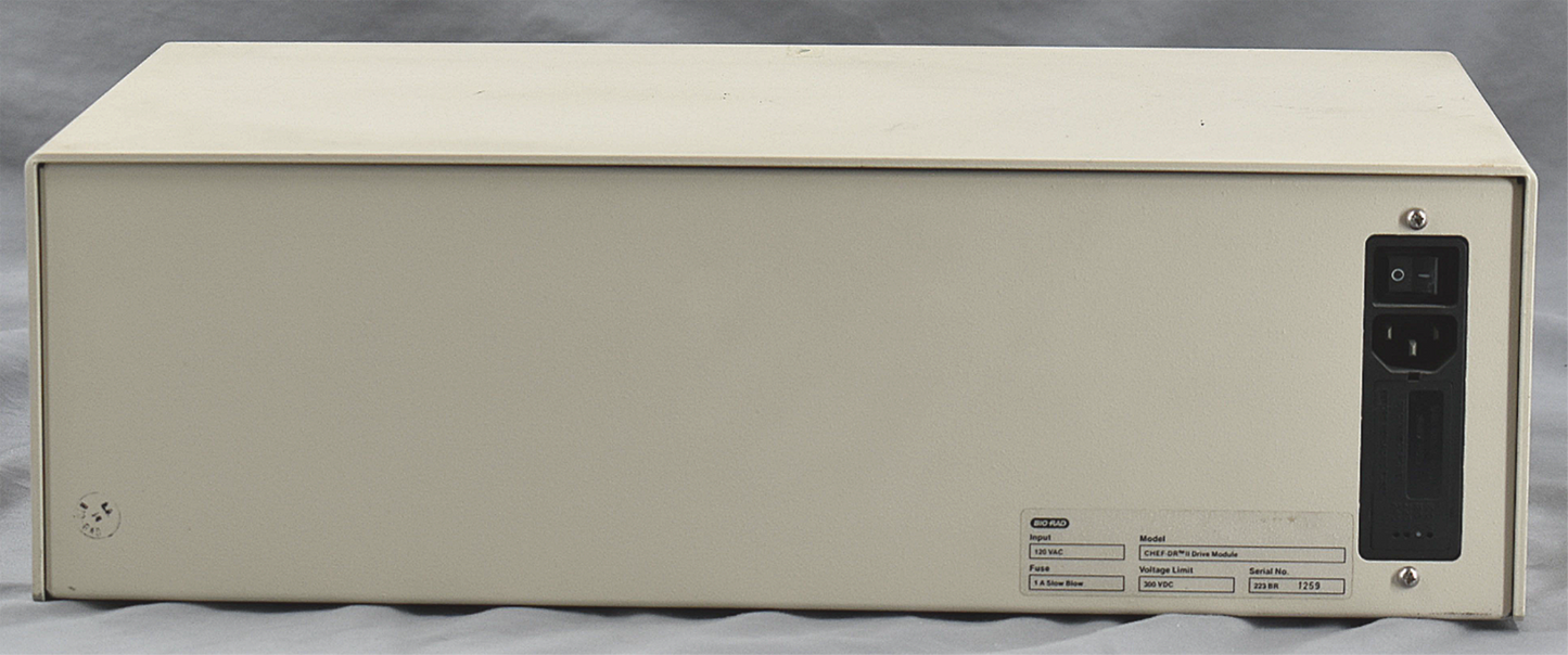 BIORAD ELECTROPHORESIS CHEF-DR II MAPPER 17"x17 GEL RIG PULSE WAVE DRIVE SYSTEM