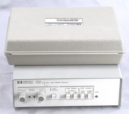 100%WARRANTY AGILENT HP KEYSIGHT 1141A DIFFERENTIAL PROBE & 1142A POWER SUPPLY