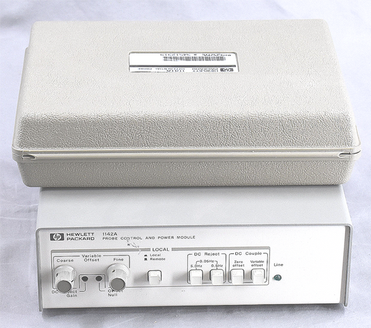 100%WARRANTY AGILENT HP KEYSIGHT 1141A DIFFERENTIAL PROBE & 1142A POWER SUPPLY