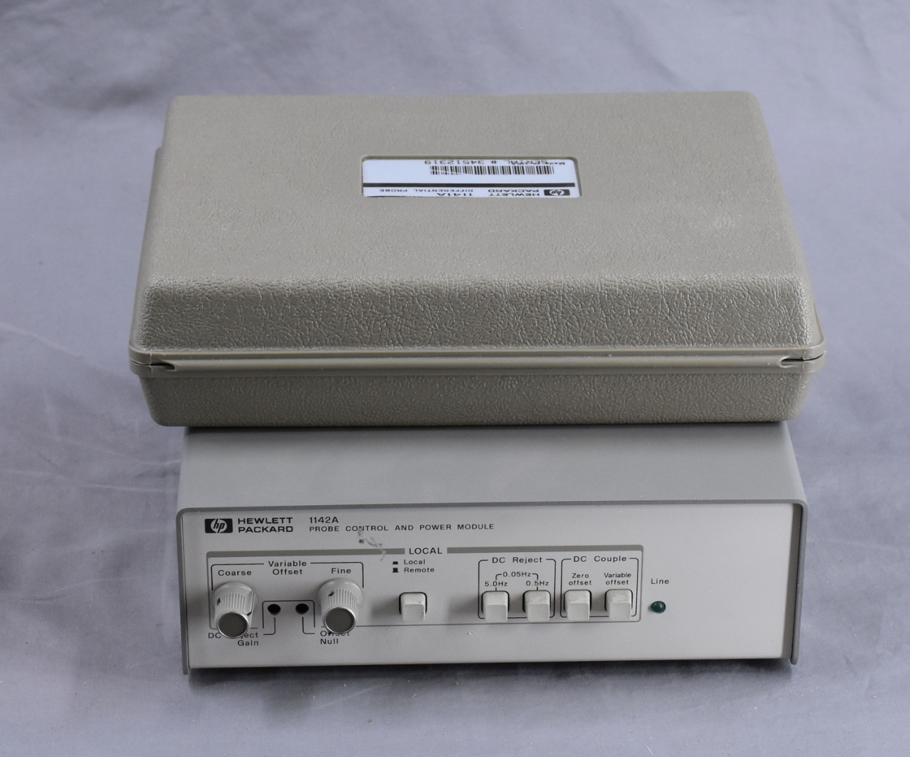 100%WARRANTY AGILENT HP KEYSIGHT 1141A DIFFERENTIAL PROBE & 1142A POWER SUPPLY