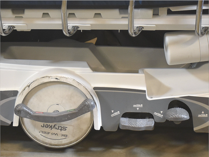 WARRANT STRYKER 1115 BIG WHEEL 700Lbs Capacity HOSPITAL MATTRESS GURNEY FREESHIP