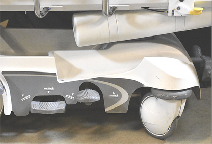 WARRANT STRYKER 1115 BIG WHEEL 700Lbs Capacity HOSPITAL MATTRESS GURNEY FREESHIP