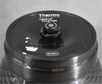 90DAYWARRANTY THERMO SCIENTIFIC F14-6x 250y ROTOR 6x250 mL 14,000 rpm 30,130 x g