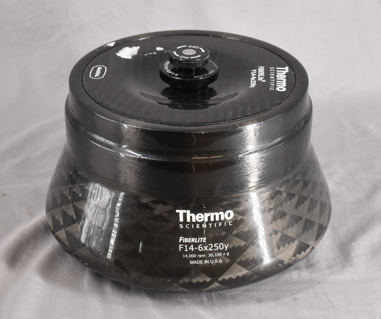 90DAYWARRANTY THERMO SCIENTIFIC F14-6x 250y ROTOR 6x250 mL 14,000 rpm 30,130 x g