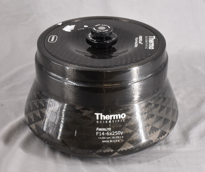 90DAYWARRANTY THERMO SCIENTIFIC F14-6x 250y ROTOR 6x250 mL 14,000 rpm 30,130 x g