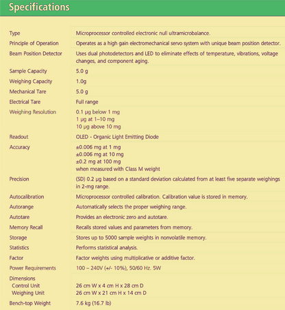 90DAYWARRANTY PERKIN ELMER AD 6 MICROBALANCE 0.1mg 5g 90DAYWARRANTY FREESHIP