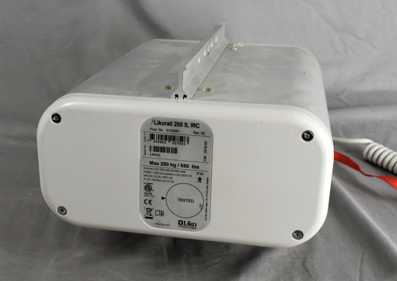 90DAYWARRANTY LIKO LIKORALL 250 S POWER LIFT 550lb NO SLING / HARDWARE FREE SHIP